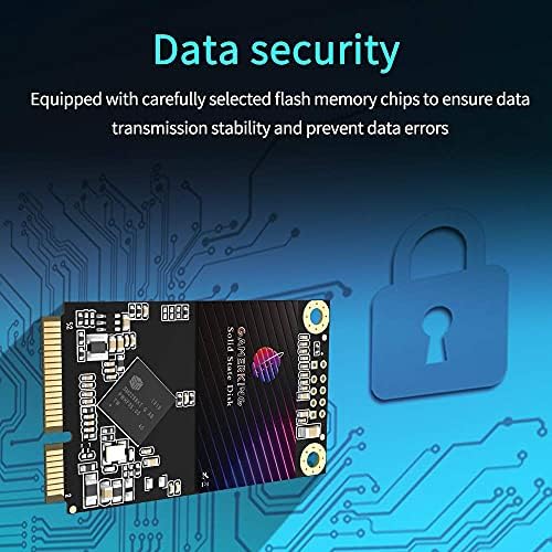 Transform Your Computing with GAMERKING 120 GB m SATA SSD – Lightning-Fast Internal Solid State Drive for Desktops and Laptops, SATA III 6 Gb/s for Superior Speed and Reliability