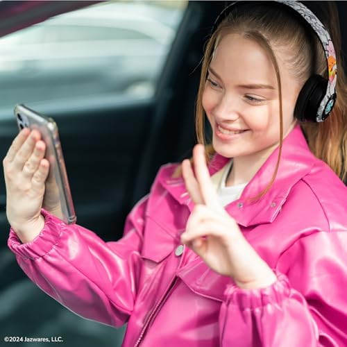 Squishmallows Bluetooth Over-Ear Headphones – Wireless Comfort and Enhanced Audio for All Ages, Portable Foldable Design Perfect for Squishmallows Enthusiasts, Ideal Gift for Music Lovers with Superior Sound Isolation and Seamless Device Pairing