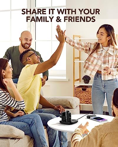 Ultimate Portable Charger Station Kit for i Phone – 4-Pack 5000 m Ah Power Banks with Magnetic Dock, 20 W PD Fast Charging for i Phone 14/13/12/11/XR/XS/X/8 – Enhanced Speed and Versatile Compatibility for On-the-Go Power Solutions