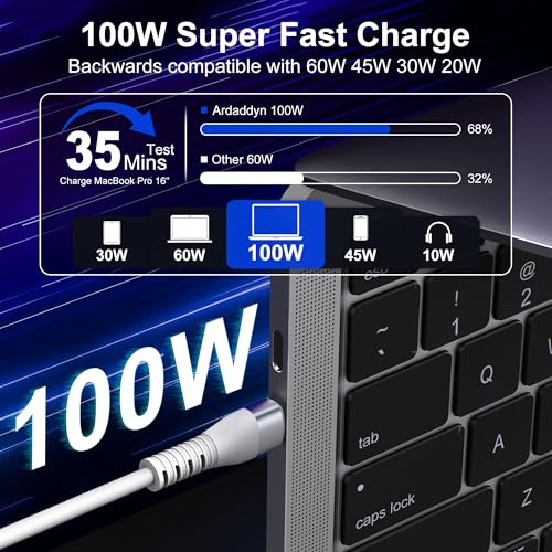 Revolutionary 4-in-2 Retractable Charging Cable: 100 W Fast Charge for i Phone 16, i Pad, and Apple Watch Series 10-1 – Ultimate Travel Companion for Efficient Multi-Device Power Solutions