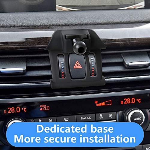 LUNQIN BMW X5, X6, X7 Car Phone Holder (2023-2026) – Premium Mobile Cradle for Secure Hands-Free Navigation and Quick Charging – Enhance In-Car Connectivity with Sleek, Durable Design and Effortless Installation