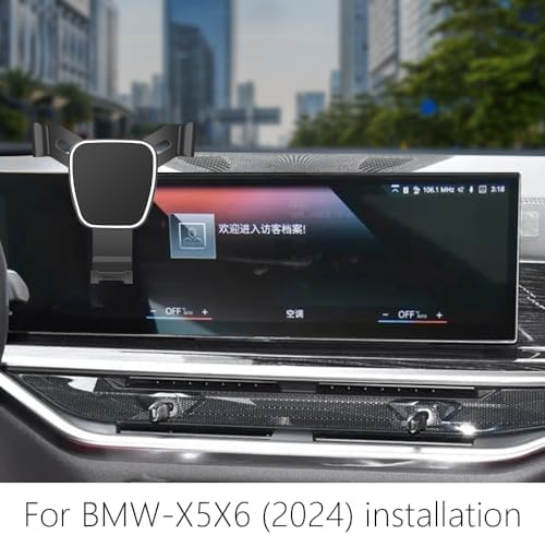 Premium BMW X5 & X6 Car Phone Holder (2014-2019) – Ultimate Smartphone Mount for Seamless Navigation & Hands-Free Communication – Durable Design, Easy Installation, and Enhanced Interior Aesthetics
