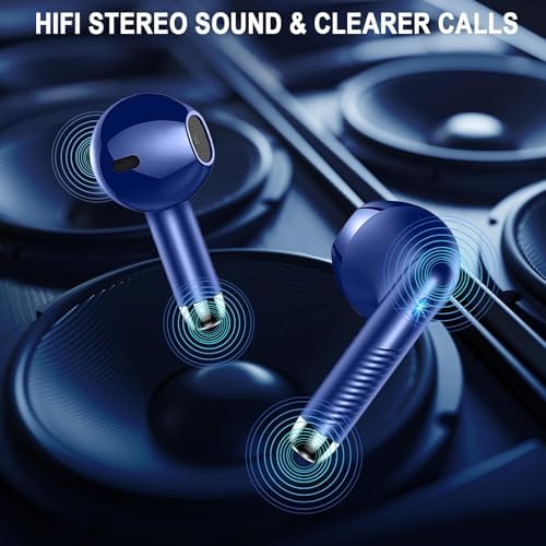 Elevate Your Audio Experience with Jxrev Wireless Earbuds: Advanced Bluetooth 5.4 Connectivity, Exceptional Active Noise Cancellation, and 40-Hour Battery Life – Perfect In-Ear Companion for Audiophiles and Busy Professionals Seeking Unmatched Sound Quality and Comfort