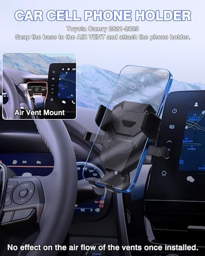 Optimize Your Driving Safety with the Karltys F150 Air Vent Phone Holder – Ideal for 2015-2020 Ford F-150 | Hands-Free Mount Compatible with 4-7 Inch Smartphones | Effortless Installation & Robust Stability for Reliable Navigation on the Go