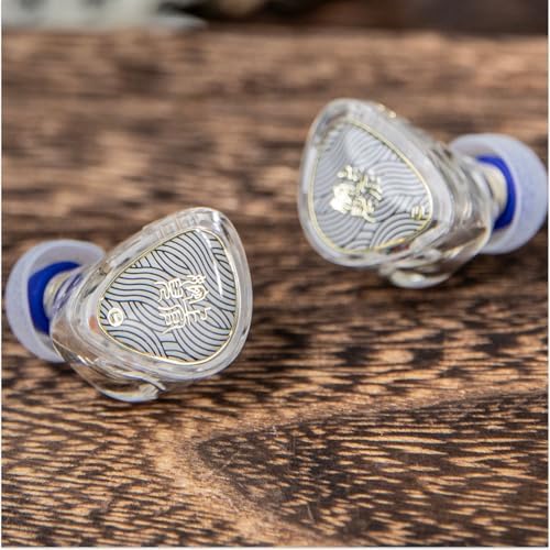 Elevate Your Sound Experience with Linsoul TANGZU Wan’er S.G II Hi-Fi Wired Earbuds – Premium 10 mm Dynamic Driver IEM for Audiophiles and Gamers, Featuring Durable Detachable 2-Pin OFC Cable and Universal 3.5 mm Jack for Exceptional Sound Quality in Stylish Clear White Finish