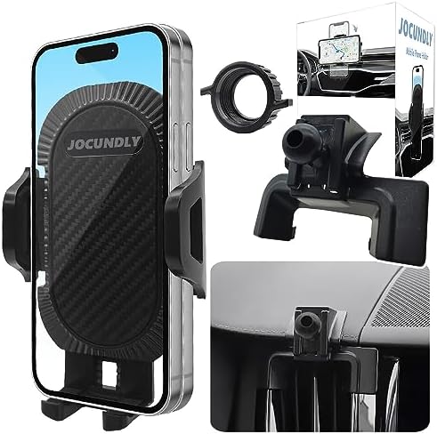 Volvo XC60 Air Vent Phone Mount (2018-2023) – Universal Holder for Thick Cases – Secure Mobile Navigation Cradle for All Smartphones – Enhance Safety & Accessibility While Driving