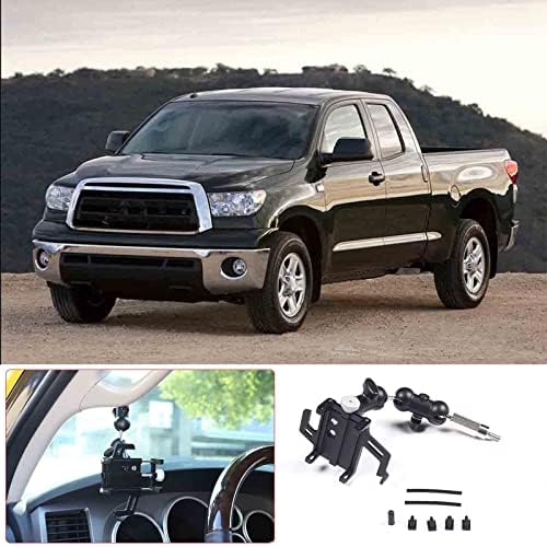 Transform Your Driving Experience with the Ultimate Car Phone Mount for Toyota Tundra & Sequoia (2007-2013) – Secure Dash Clip Holder for All Smartphones, Enhanced Stability & 360-Degree Rotation for Safe Navigation, Effortless Installation, and Sleek Design for Modern Interiors – Elevate Functionality and Safety on Every Drive