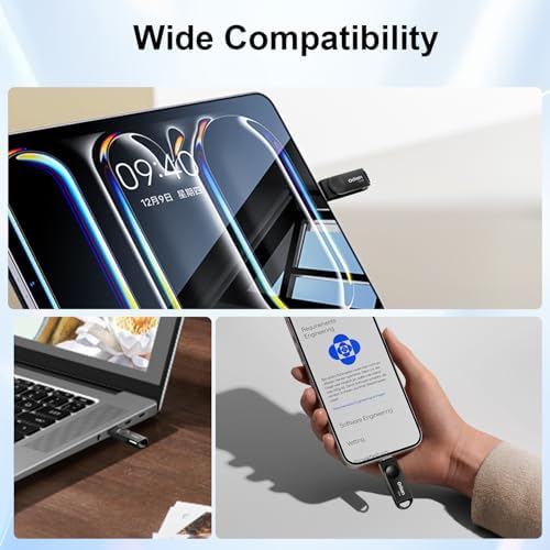 128 GB Dual USB Type C + A OTG Flash Drive – Waterproof Metal Swivel Design for Fast Data Transfer – Ideal Thumb Drive for PC, Laptop, Tablet, i Phone 15 & Android Devices – Portable Storage Solution for On-the-Go Professionals and Students