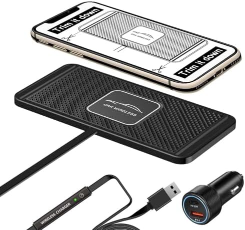 Experience Ultimate Convenience with the 15 W Fast Wireless Car Charger QC 3.0 USB Adapter Kit – Effortlessly Charge Your i Phone 14, Samsung Galaxy S21, and All Qi-Compatible Devices on the Go – Sleek Design, Rapid Power Delivery, and Built-in Safety Features for Modern Lifestyles.