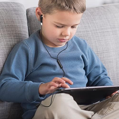 Colorful Bulk Kids Earbuds – 100 Pack Individually Packaged Classroom Earphones for Students, Libraries & Hospitals – Comfortable Fit, Enhanced Device Compatibility, Perfect for Group Learning Activities