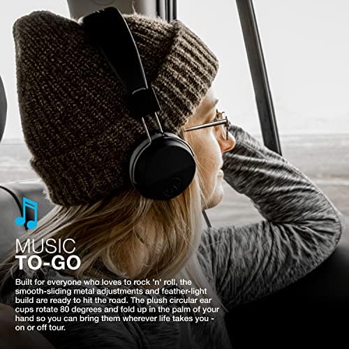 Discover the JLab Neon Folding On-Ear Headphones in Black – Your Ultimate Audio Companion for Travel and Daily Use | Lightweight Design with Tangle-Free Cord for Effortless Portability | Advanced Noise Isolation Technology for Uninterrupted Listening | Powered by 40 mm Neodymium Drivers for Rich, Crystal-Clear Sound | Ergonomic Fit with Plush Cushions for Extended Comfort | Perfect for Music Lovers, Commuters, and Home Relaxation