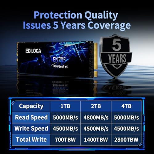Unleash Blazing Performance with the EN600 PRO 256 GB NVMe SSD – Lightning-Fast 3200 MB/s Speeds for Gamers & Creators, PCIe 3.0 Gen 3 x4 M.2 2280 Internal Drive with Advanced SLC Cache and 3 D NAND TLC, Equipped with Graphene Cooling Sticker for Optimal Durability and Compatibility with PCs, Desktops, and Laptops – Elevate Your Storage Experience Now!