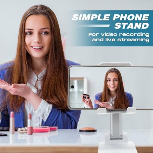 12 Pcs Cell Phone Stand for Desk Phone Holder Stand Foldable Angle Height Adjustable Portable Holder Tablet for Office Travel Photography(Black) – Enhanced Compatibility and Speed