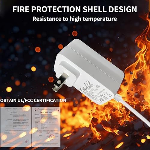 Versatile 24 V 2.5 A 60 W Wall-Mounted Power Supply Adapter for LED Strip Lights, Routers, Cameras – Durable 1.2 m Cable with DC 5.5 x 2.1 mm Connector for Enhanced Device Versatility and Efficiency – Optimize Your Power Management System Today!