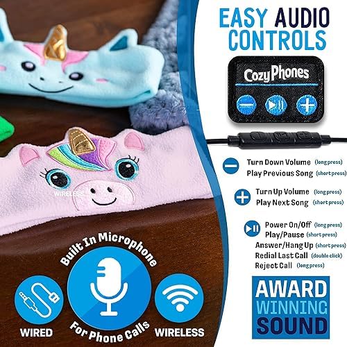 Charming Panda-Themed Bluetooth Headphones for Toddlers – Safe Volume Control Wireless Earphones with Versatile 3.5 mm Connectivity – Perfect Travel Accessory for Kids – Lightweight Comfort for All-Day Enjoyment