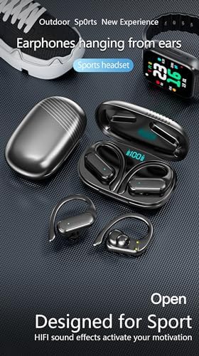 Elevate Your Audio Experience with Model 30 True Wireless Earbuds – Cutting-Edge Bluetooth 5.3 Headphones with IP7 Waterproof Protection, Touch Control Features, Built-in Microphone, and LED Battery Status for Ultimate Freedom in Sports and Daily Life