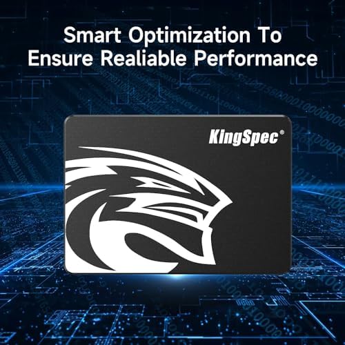 Upgrade Your Performance with King Spec 128 GB SATA III SSD – Lightning Fast 550 MB/s Read & 520 MB/s Write Speeds for Enhanced Laptop & Desktop Efficiency | Durable 3 D NAND Technology for Ultimate Reliability