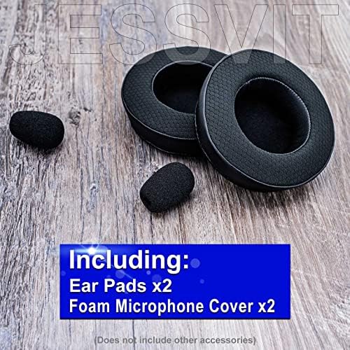 Revolutionize Your Audio Experience with Virtuoso XT Cooling Gel Ear Pads – Premium Replacement Cushions for Virtuoso RGB Wireless SE XT Headset, Enhanced Comfort with Softer Memory Foam and Extra Thickness, Superior Durability for Long-lasting Use by JESSVIT – Perfect Fit for Gamers and Audiophiles