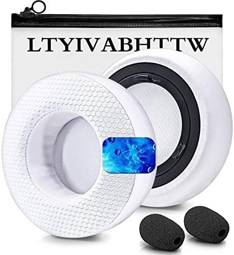 Upgrade Your Audio Experience with Virtuoso XT Cooling Gel Earpads – Premium Replacement for Virtuoso RGB Wireless SE Headset, Enhanced Comfort with Hybrid Fabric & Thick Cooling Gel (Black) – Perfect Fit, Easy Installation, Unmatched Breathability and Support