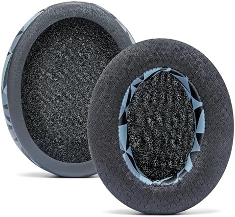 Upgrade Your Arctis Nova Experience with WC Freeze Cooling Gel Earpads – Optimal Comfort and Enhanced Sound Isolation for Pro Wired, Nova 7, 5, 4, 3, 1 Headsets – Designed by Wicked Cushions | Black | Superior Hybrid Fabric Technology for Long Gaming Sessions