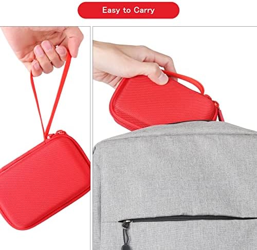 Aenllosi Premium Hard Shell Case for UCOMX Nano 3-in-1 Wireless Charger – Ultimate Protection & Portability for Travel Enthusiasts – Shockproof Design with Soft Lining for Scratch Resistance – Secure Zipper Closure for Everyday Use