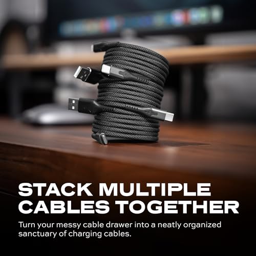 Elevate Your Charging Experience with the STATIK Mag Stack Pro USB C Magnetic Cable – 100 W Fast Charging, 6 FT Length for Ultimate Flexibility, Durable Design Optimized for i Phone 16 Pro Max & Samsung Galaxy S21 – Enjoy Tangle-Free, Efficient Power Solutions for Modern Lifestyles