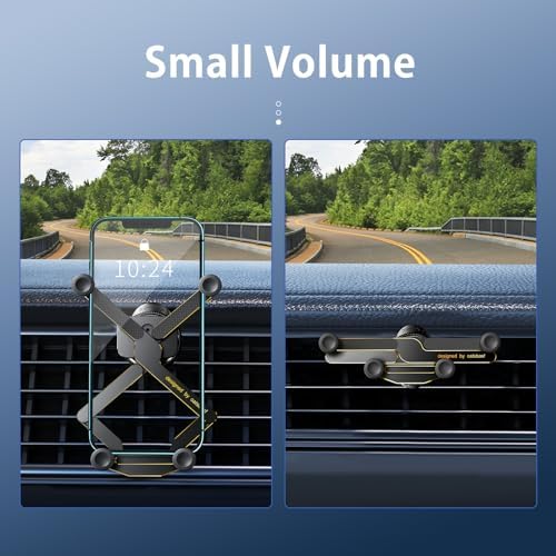 Revolutionize Your Driving Experience with the OATSBASF 360° Rotatable Car Vent Phone and Tablet Mount – Ultimate Compatibility for Samsung Galaxy Z Fold Series, Google Pixel 9 Pro, and i Phone 16, 15, 14 – Effortless Installation, Stylish Design, and Enhanced Safety for Hands-Free Navigation and Connectivity