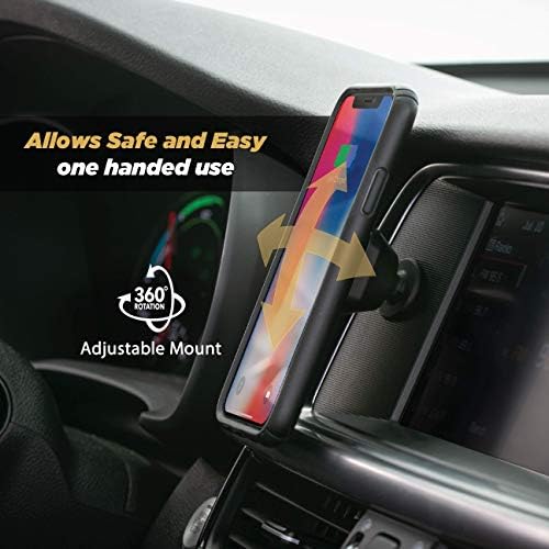 Scosche Magic Mount Select Dual Pack – Premium Magnetic Car Phone Holder for i Phone & Android – Secure 360° Adjustable Mount for Hands-Free Driving – Ideal for Dash & Window Use – Durable Design for Enhanced Compatibility & Safety