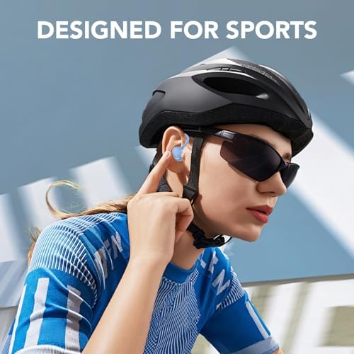 Tiksounds Bluetooth 5.3 Sport Earbuds – Ultimate 72-Hour Playtime with Powerful Deep Bass, Ergonomic Earhook Design & Advanced Four-Microphone Noise Cancellation, IP7 Waterproof for All-Weather Performance, LED Battery Display – Ideal for Fitness Enthusiasts and Everyday Use