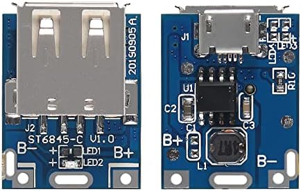 Ultra-Fast Type-C USB Boost Converter Module – 4-Pack 5 V 3.1 A High-Efficiency Charging Kit with Integrated Switch & LED Status Light for Enhanced Mobile Power Bank Functionality and Versatile Device Support
