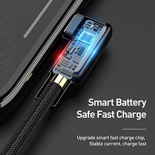 Revolutionize Your Charging with AICase 90 Degree Coiled USB Type C Cable – 5.9 ft Durable Spring PD Cable for Fast Charging & Data Transfer – Universal Compatibility for Mac Book Pro, i Pad Pro, Galaxy S20, Switch & More – Tangle-Free Design for a Clutter-Free Workspace