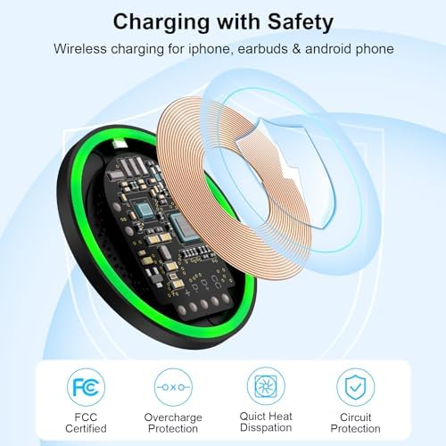 Ultra-Fast 15 W Wireless Charging Pad with 18 W Quick Charger Block – All-in-One Qi-Enabled Power Solution for Samsung Galaxy S25 Edge Ultra, Z Fold 6, Flip 6, S24, S23, S22, S21, S20 – Effortless, High-Speed Charging with Smart Protection and Non-Slip Design for Home or Office Use