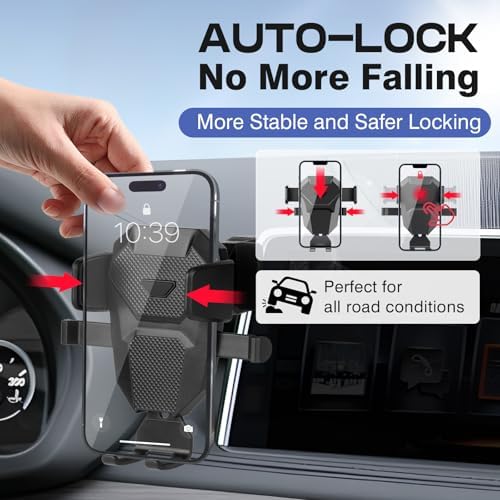 BMW X1 X2 X5 X6 Car Phone Holder – Adjustable Ultra-Stable Mount for 10.2-Inch Screens, Hands-Free Smartphone Stand for All Devices, Effortless Installation & Enhanced Driving Safety