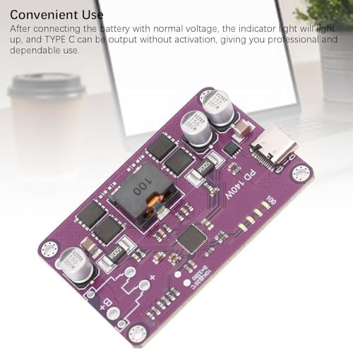 Next-Gen 140 W PD3.1 Power Bank Module – Premium Type C Charging Board with 5 V 3 A & 20 V 5 A Output, Integrated QC2.0/QC3.0 Support for Unmatched Device Compatibility, Efficient Mobile Power Circuit for Rapid Charging Solutions