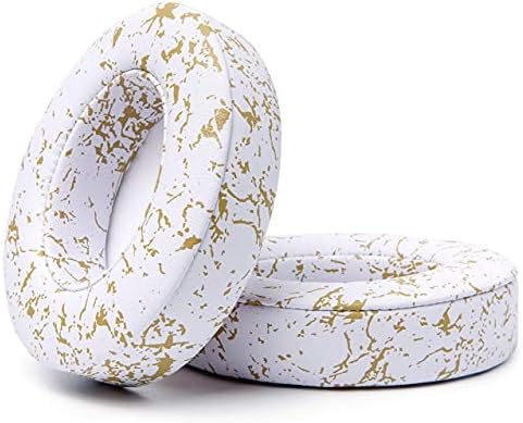 Upgrade Your Audio Experience with WC Wicked Cushions Replacement Ear Pads for Beats Studio 2 & 3 – Retro 90’s White | Luxurious PU Leather & Enhanced Foam for Optimal Sound Isolation | Perfectly Fits B0501 & B0500 Models | Not Compatible with Beats Solo | Enhanced Adhesive for Maximum Durability and Longevity