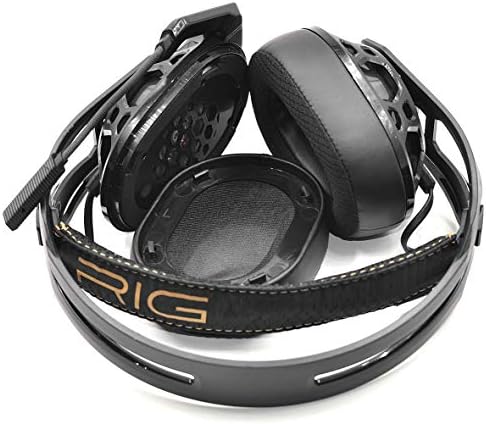 Elevate Your Gaming Experience with RIG 500 Replacement Ear Pads – Premium Leatherette Earpads for Plantronics RIG500 PRO, PRO HX, and PRO HC Headsets – Ultimate Comfort, Superior Sound Isolation, Easy Installation, and Durable Design for Extended Play Sessions