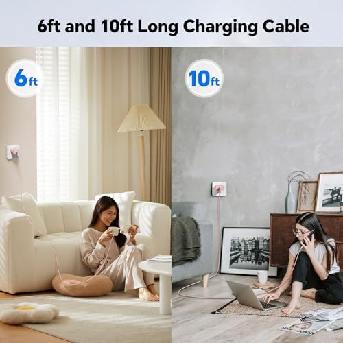Premium 20 W PD Fast Charger Set for i Phone 14 – 3-Pack Type-C Wall Charger with 6 ft USB-C to Lightning Cables for Rapid Charging Compatibility with i Phone 14/14 Pro/14 Pro Max/13/12/11 – Optimal Speed and Versatility for Home, Office, and Travel