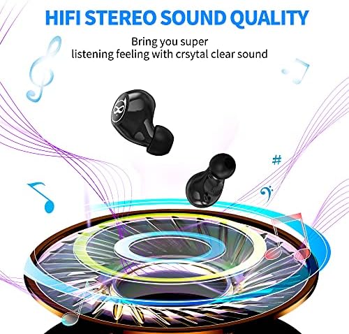 Adorable Kids’ Wireless Earbuds with Bluetooth 5.0 – Waterproof Sport Stereo Earphones for Seamless Connectivity and Enhanced Audio Experience – Perfect for Music, Gaming, and Learning on i Phone/Android – Fun, Durable Design with Noise Reduction and Built-in Mic