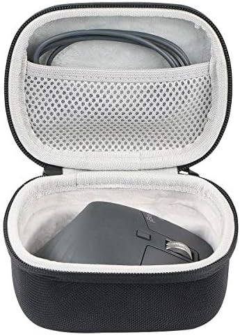 Ultimate Khanka Hard Travel Case for Logitech MX Master 3 / 3 S – Durable Protection & Optimal Performance with Replacement Mouse Feet Pads for Effortless Glide