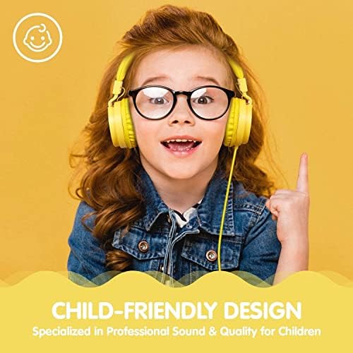 Premium ONTA Kids Headphones – Comfortable Noise-Canceling On-Ear Headset for Young Learners | Durable Wired Earphones Designed for School, Travel, and Home | Perfect Fit for i Pads, Smartphones, and Laptops | Unmatched Sound Quality for Ages 3+