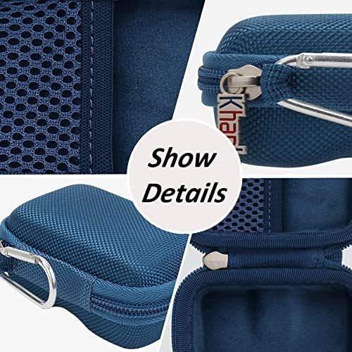 Khanka Premium Hard Travel Case for i WALK, Charmast, KKD, Abnoys, VEGER, Taegila Portable Chargers – Shockproof Storage Solution for 3350-8000 m Ah Power Banks (Blue) – Ultimate Protection and Organization on the Go