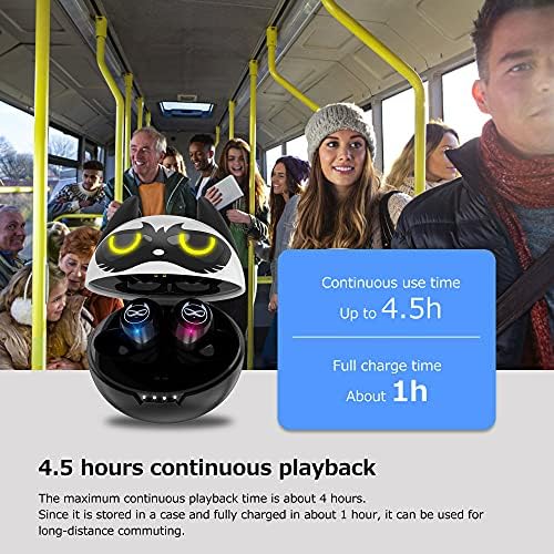 Kids’ Bluetooth 5.1 Wireless Earbuds – Adorable Waterproof Earphones with Dual Mics, 36-Hour Playtime, Hi-Fi Stereo Sound, and Gaming Mode – Perfect for Active Young Listeners and Learning on the Go