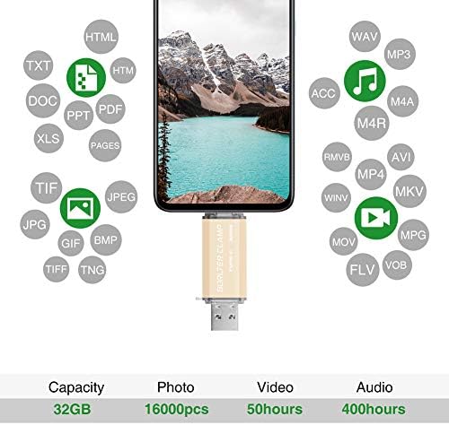 High-Speed 512 GB Dual Port USB 3.0 Type C Flash Drive – Versatile OTG Memory Stick for Android Smartphones & PCs, Compatible with Samsung Galaxy S10/S9/S8/Note 9, LG, Google Pixel – Compact & Stylish Red Design for Effortless File Transfers
