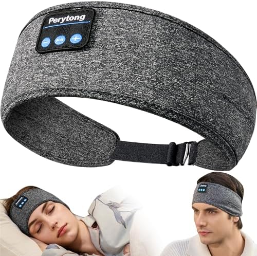 Ultimate Bluetooth Sleep Headphones with Adaptive Headband – Wireless Earbuds for Supreme Comfort & High-Definition Sound Quality – Perfect for Yoga, Fitness, and Serene Sleep – Thoughtful Gift Choice for Any Occasion, Effortless Connectivity & Multifunctional Design