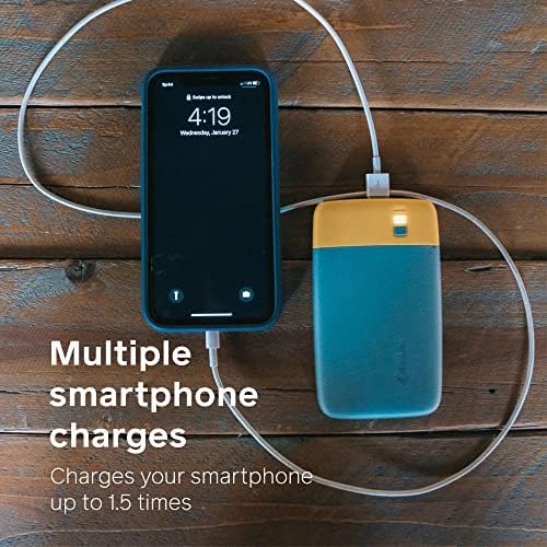Bio Lite Charge 20 PD Portable Power Bank – 6,000 m Ah Multi-Device Fast Charger with 18 W USB-C In/Out and USB-A Output for Ultimate Compatibility and Convenience on the Go