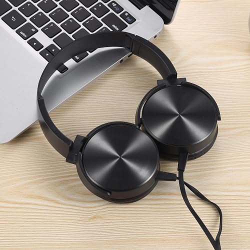 Classroom Headphones Bulk Pack – 10 On-Ear Student Headsets with Superior Stereo Sound, Comfortable Swivel Ear Pads for Engaging Learning and Online Classes – 3.5 mm Compatible for Ultimate Convenience (Black) – Perfect for Schools, Libraries, and Group Learning Activities