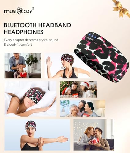Revolutionary Bluetooth 5.4 Sleep Mask Headphones with Superior HD Sound Quality – Ultimate Comfort Music Headband Perfect for Travel, Yoga, and Running – Exceptional Gift Option for All, Featuring Unmatched Compatibility for an Elevated Listening Experience