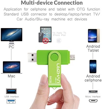 Unlock Ultimate Storage with LEIZHAN 128 GB OTG Flash Drive – Fast USB 2.0 Micro Pendrive for Android Devices, Perfect for Samsung Galaxy, Xiaomi, LG, Sony, One Plus, HTC, and Meizu – Reliable, Portable Memory Solution for Photos, Videos, and Documents