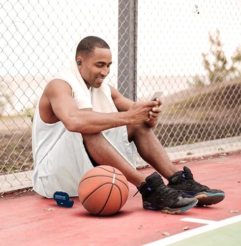 SOAR NBA True Wireless Earbuds V.2 – Elevate Your Audio Experience with State-of-the-Art Bluetooth 5.0, Exceptional Sound Quality, and Official NBA Branding for Ultimate Fan Engagement, Designed for Comfort and Hands-Free Convenience