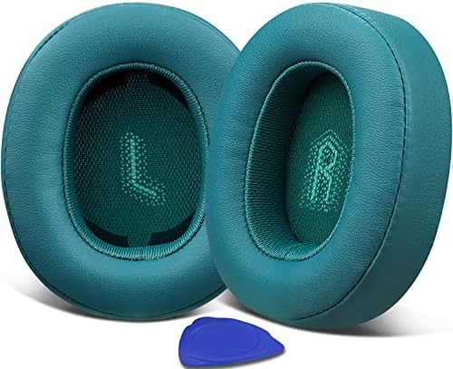 Upgrade Your JBL E55 BT Headphones with SOULWIT Premium Replacement Earpads – Luxurious Protein Leather Cushions for Enhanced Comfort and Noise Isolation – Quick Installation in Stylish Grey – Elevate Your Audio Experience Now